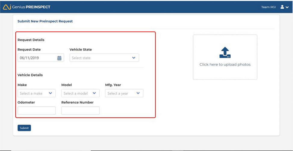 preinspect image 2 - GeniusPREINSPECT Solution: Pre-Inspection Automation Revolutionized