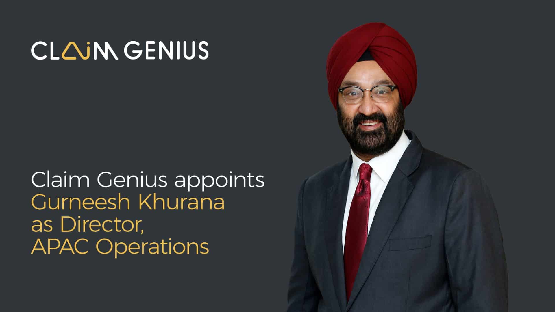 Gurneesh Khurana - Director of APAC Ops at Claim Genius