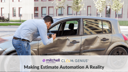 Mitchell Claim Genius Partnership - Mitchell and Claim Genius Partner For Estimate Automation
